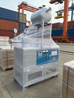 Desain Tabung Api Horizontal Proses Industri Struktur Kompak Tahan Lama Pemanas Listrik Suhu Tinggi Boiler Minyak Termal