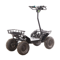 Scooter Eléctrico Todoterreno Plegable de Alta Resistencia para Adultos, 4X4, para Granja y Caza, 30ah 60V 4000W, Fabricado por el Fabricante