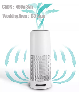 Purificateur d'air domestique connecté Wi-Fi avec filtre, 420m³/h CADR, portable et mini, installation facile, alimentation électrique, filtre à air en plastique - Product Image 6