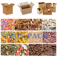 Peseur linéaire automatique de particules de granules de haricots de 5kg 10kg 50kg pesant la ligne d'emballage de carton de remplisseur de boîte