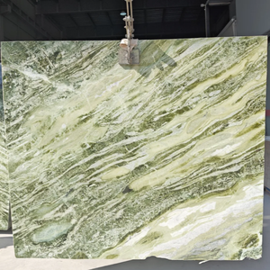 Losas de Mármol Verde Irlandés <span class=keywords><strong>Laguna</strong></span> Natural Personalizadas y Populares para Paredes de Fondo - Product Image 3
