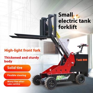 Yepyeni elektrikli taşınabilir Tank standı katlanabilir depo hidrolik kaldırma yükleme boşaltma kamyon Forklift ekleri ile - Product Image 4