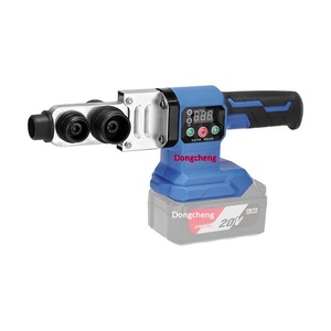 เครื่องเชื่อมพลาสติกไร้สาย DCQR32 20V แบตเตอรี่ลิเธียมแบบชาร์จได้ สำหรับท่อประปา อุณหภูมิคงที่ - Product Image 5