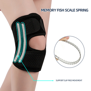 Vendita calda a nido d'ape menisco ginocchiere Custom Stretch Protect compressione supporto <span class=keywords><strong>ginocchio</strong></span> supporto medico <span class=keywords><strong>ginocchio</strong></span> - Product Image 3