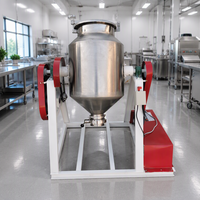Mélangeur à tambour rotatif pour poudre sèche, machine de mélange à faible dommage