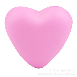 Pu <b>Foam</b> Heart Stress Relief Toy Valentine'S Day Decor <b>Craft</b> Gift - Product Image 1