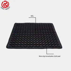 Wholesale Summer Cooling Gel Breathable Shell Shape Cushion Comfort Seat Cushion
