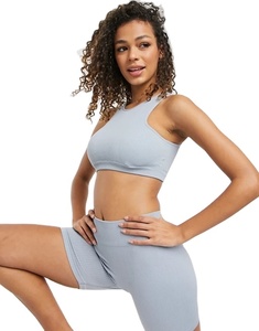 King Young women's Gym Fitness Yoga Set sei <span class=keywords><strong>donna</strong></span> Crop Top e pantaloncini da motociclista Sport Top per allenamento e attività all'aperto - Product Image 1
