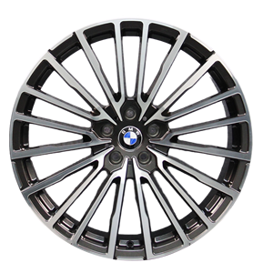 JDM Wheels Mini Rims Alliage forgé Noir mat Nouveau - Product Image 6