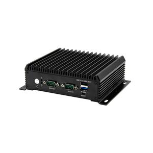 Komputer Embedded XLW Intel I5 8265U 8G LPDDR3 RS232 <span class=keywords><strong>2</strong></span> Win10 Linux WiFi 5 LAN Dual COM Tanpa Kipas Mini PC Industri - Product Image 1