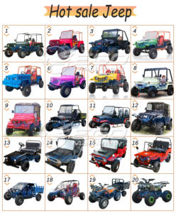 Haute qualité 250cc Sport Street Legal jeep électrique Buggy moteur jeep Kart adultes moteur à essence jeep chariot - Product Image 6