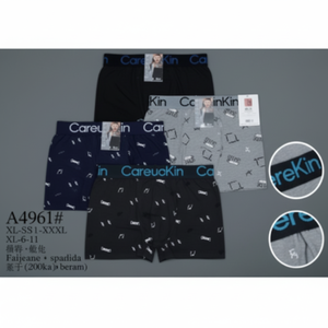 Boxer da uomo XXL mutandine in Nylon Spandex traspirante Plus Size con Logo in vita semplice Design boxer de hombre di qualità - Product Image 1