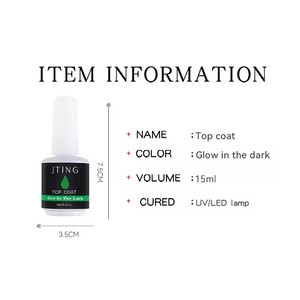 Gel de finition brillant et mat qui brille dans le noir, gel de finition fluorescent <span class=keywords><strong>holographique</strong></span> Secret Realm pour ongles - Product Image 3