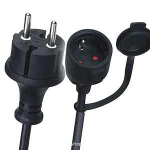Cable de Extensión Industrial Impermeable IP44 de Goma, 16A, C20 IEC Hembra - Product Image 4
