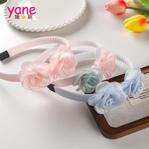 Wholesale Princess Flower <strong>Headbands</strong> for Kids Fashionable <strong>Baby</strong> Bow <strong>Headbands</strong> - Product Image 2