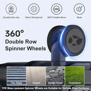 Özel Tasarım Lüks Valiz Unisex 4 Tekerlekli PC Spinner Valiz Çok Fonksiyonlu Kabin Boy Valiz Alüminyum Çerçeveli Seyahat Valizi - Product Image 5