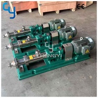 Food Grade baja nirkarat Mono pompa Transfer sekrup tunggal pompa rongga progresif