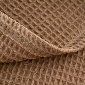 Wafel Deken 108X90 Biologisch Katoen Geweven Custom Chenille Ademend Premium Kwaliteit Gezellige Zachtheid Gooien Bed Deken