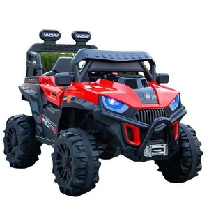 Nouvelle voiture électrique pour enfants les enfants peuvent s'asseoir dans un véhicule tout-terrain à quatre roues avec voiture jouet télécommandée - Product Image 1
