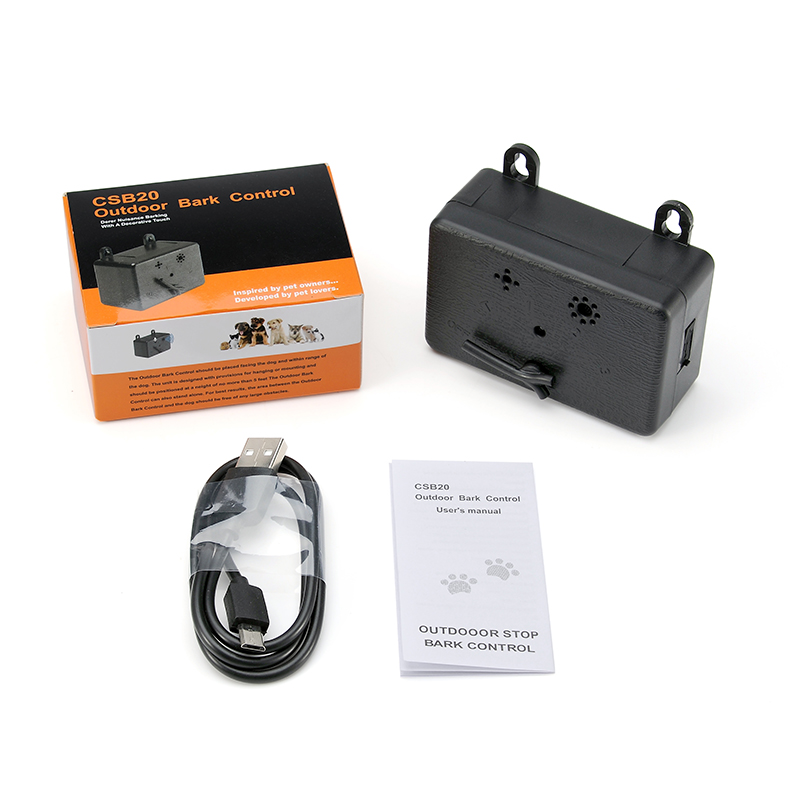 Уличный водонепроницаемый отпугиватель животных csb 20, ультразвуковой отпугиватель собак, контроль лая