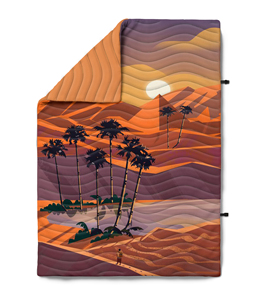 بطانية قابلة للطي خفيفة الوزن قابلة لإعادة التدوير, مقاومة للماء ، للسفر ، مخصصة ، مطبوعة ، للتنزه ، في الهواء الطلق ، التخييم ، بطانية منتفخة - Product Image 3