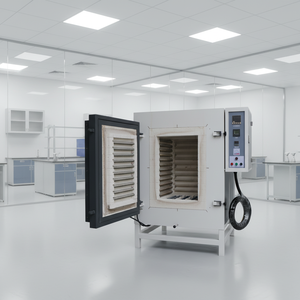 1200c लैब मफल भट्ठी सामग्री परीक्षण औद्योगिक भट्ठी गर्मी उपचार स्वचालित प्रोग्रामेबल पोर्सिलेन भट्ठी का उपयोग करते हैं - Product Image 1