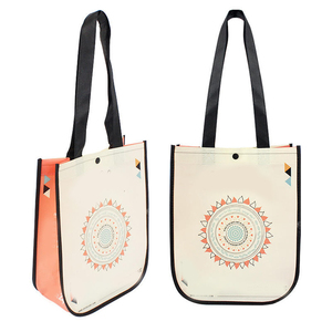 Góc cong Tote lulemon mua sắm sinh thái Tote Túi PP không dệt Túi tùy chỉnh - Product Image 3