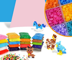 Cuentas de Plástico <span class=keywords><strong>Hama</strong></span> de <span class=keywords><strong>5mm</strong></span>, 500g/bolsa, 65 Colores, Educativas, para Manualidades Infantiles, Rompecabezas <span class=keywords><strong>Hama</strong></span>, Cuentas de Resina, Cuentas Fusibles, al por Mayor - Product Image 2