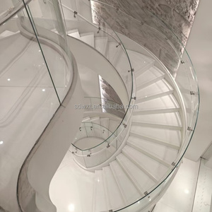 Cerca de Vidro Premium com Vidro Temperado e Estruturas de Aço Duráveis, Corrimão de Alumínio Premium com Canal em U - Product Image 3