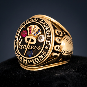 Modern Stainless Steel Championship <b>Rings</b> with Super Deep Engraving Rhodium Plated for Sports - Product Image 3