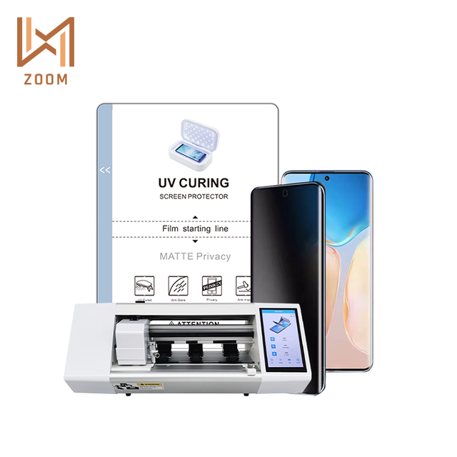 Good Price Wholesale Mobile Phone Anti Scratch MATTE Privacy Filter PET UV Curing 3D Curved Screen Protector 0.25mm Thickness