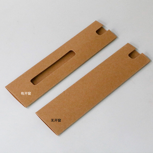 Sinh thái thân thiện Kraft thẻ giấy bút tay áo bao bì cho bóng bút và bút kim loại quà tặng bút chì trường hợp tùy biến - Product Image 5