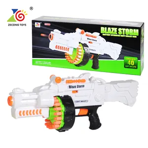 Blaze storm foam dart pistool speelgoed voor kids b/o speelgoed pistool schuim kogels