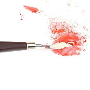 أدوات خلط الألوان الزيتية Bview <span class=keywords><strong>Artist</strong></span> 5 spood مقبض خشبي - Product Image 5