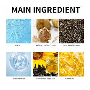 Venta caliente vegana trufa blanca primer suero en aerosol antiarrugas hidratante exfoliante de esencia facial hidratante líquido brillante - Product Image 3