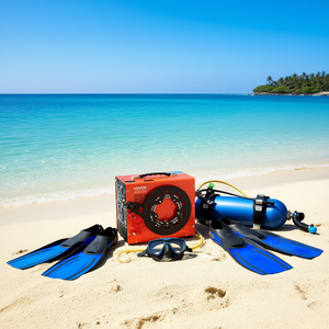 Compresor portátil Vevor Pcp de 4500 Psi y 30 Mpa con parada automática, DC12V AC120V para tanque de aire de buceo - Product Image 2