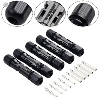 1000V 30A IP68 Gerade Crimp klemme Niederspannung Wasserdichter Kabelst ecker Solar Photovoltaik-Anschluss PC-Gehäuse für Strom