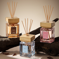 Molly Glory Diffuseur à Bâtonnets de Parfum d'Ambiance Haut de Gamme Grande Capacité avec Huile Essentielle, Désodorisant 200ml 500ml