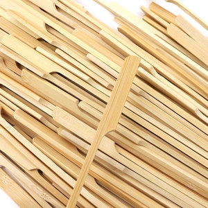 30 Cm Tự Nhiên Và Thân Thiện Với Môi Dùng Một Lần Tre Stick Mái Chèo Xiên Tùy Chỉnh Logo Và Bao Bì Có Sẵn - Product Image 4