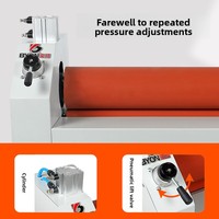 Laminateur à froid électrique pneumatique Bao Yu 900, robuste, automatique, 1600 mm, pour panneaux PVC KT A2/A3/A4, utilisation en publicité extérieure