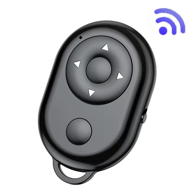 New Style Tiktok Ebook Page Turner Remote Control Wireless Camera Video Recording Remote Selfie Button for iPhone Android