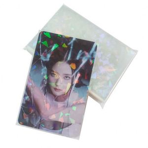 Holographic Photo Card Sleeves 4 Inch PP Material Modern Design for Collectibles - Product Image 5