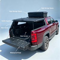 Couverture de benne de camion haute résistance, imperméable et résistante à la chaleur pour Ford Ranger, Jeep, Toyota Tundra Pickup