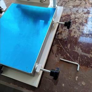 High Quality New Manual Screen Printing Machine for Square/Oval Bottles Plastic Bags Cards Paper-Silk Screen Printer