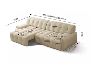 Canapé convertible moderne électrique trois places, divano, meubles de salon, canapé-lit futon, fournisseur chinois personnalisé - Product Image 6