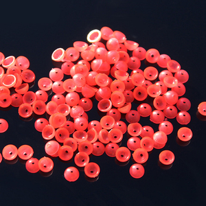 WEIHE 100 pièces/sac demi-cercle en plastique bloc perle <span class=keywords><strong>bouchon</strong></span> <span class=keywords><strong>carpe</strong></span> accessoires de pêche - Product Image 5