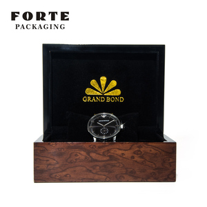 FORTE di alta qualità su misura di lusso in legno portagioie all'ingrosso orologio e imballaggio di gioielli con Logo personalizzato - Product Image 2