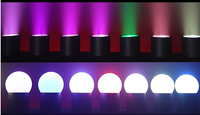 Projecteur LED sans fil étanche 6x18W RGBWA UV 6-en-1 sur batterie avec application Wi-Fi DMX512 pour scène, mariage, DJ, bar