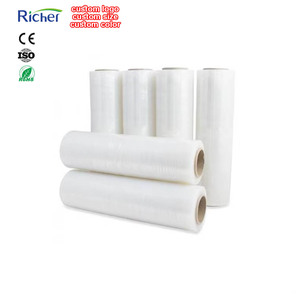 Pellicola estensibile riciclabile all'ingrosso con tecnologia di srotolamento silenzioso per l'avvolgimento di Pallet sicuro in celle frigorifere - Product Image 1