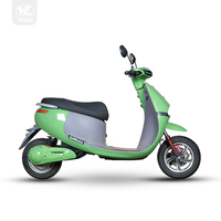 Moped électrique léger et économique à deux roues, avec frein à disque, étanche, haute vitesse, longue autonomie, idéal pour les trajets quotidiens, le travail, les déplacements et l'usine.